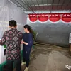 Potret Raffi Ahmad dan Nagita Slavina Nyoblos