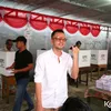 Potret Raffi Ahmad dan Nagita Slavina Nyoblos