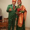 Selamat atas pernikahannya! Posan dan Valentina adakan resepsi pernikahan di Gedung Mulia, Jakarta.