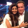 Shilpa Shetty dan Arnold Schwarzenegger