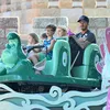 Harper Beckham Roller Coaster - Disneyland