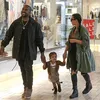 Kim Kardashian, Kanye, North West Shopping