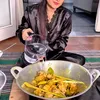 Angbeen Rishi Masak Lontong Sayur Jam 3 Pagi