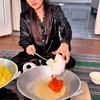 Angbeen Rishi Masak Lontong Sayur Jam 3 Pagi