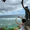 Sandara Park Liburan di Bali