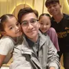 Ruben Onsu bareng anak-anak
