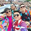 Ruben Onsu Makan di Pinggir Jalan