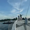 Jessica Iskandar Liburan Naik Yacht