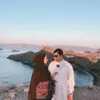 Potret mesra Ameer dan Zira.