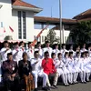 Kunto Aji Jadi Petugas Upacara HUT RI