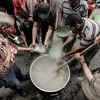 Suasana berbuka puasa di Palestina