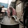 Suasana berbuka puasa di Palestina