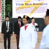 Komika dan Seniman Gelar Upacara Penurunan Bendera Titik Nol Bangsa