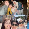 Potret dan Gaya Ayu Ting Ting liburan di Jepang