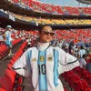 Jennifer Bachdim nonton Piala Dunia 2026