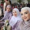Shireen dan Zaskia Sungkar Kondangan