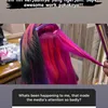 rambut Marshanda warna-warni