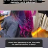 rambut Marshanda warna-warni
