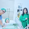 Potret saat Clarissa Tanoe melahirkan anak pertama