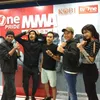 seleb nonton MMA
