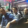 seleb nonton MMA