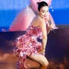 Wika Salim Pakai Gaun Semi Transparan