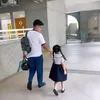 Ruben Onsu Antar Anak Sekolah