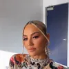 Agnez Mo Oplas Kepang Blonde Paparazi