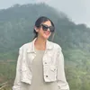 Potret Ghea Youbi dalam busana tertutup.