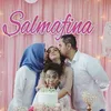 Potret kebersamaan Salmadina dan sang ayah.