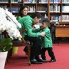 Foto-foto Lebaran keluarga SBY