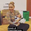 Inul Momong Gendong Anak Lesti Cucu Inul