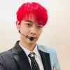 Foto Minho SHINee Berambut Merah