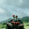 Dinda Hauw dan Rey Mbayang Kencan Naik ATV