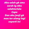Tegar Septian cerai