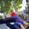 Rayyanza Jadi Spider-Man