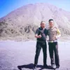 Potret Ega Prayudi dan Tukul Arwana.