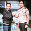 Potret Ega Prayudi dan Tukul Arwana.