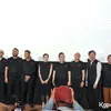 Shareefa Daanish Berfoto Saat Konferensi Pers