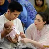 selebriti muda dan anaknya, ibu muda, cantik, suami artis