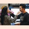 Potret mesra Arumi dan Emil Dardak.