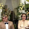 Soimah saat preskon akad nikah