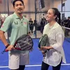 Ibnu Jamil dan Ririn Ekawati Olahraga