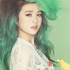 Rambut Hijau Seleb Korea