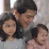 Potret Rizky Billar yang miliki aura kebapakan.