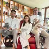 Potret saat Bersama Istri dan Anak Semata Wayang