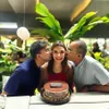Potret saat Bersama Istri dan Anak Semata Wayang