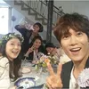 Pesta calon bayi Ji Sung - Lee Bo Young
