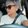 Potret Rina Nose dengan berbagai gaya rambut!
