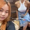 Potret Mima Shafa yang sudah tebar senyuman.